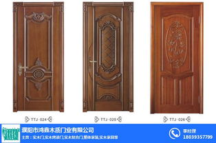 鸿鑫木质门厂 图 实木复合门价格 濮阳实木复合门