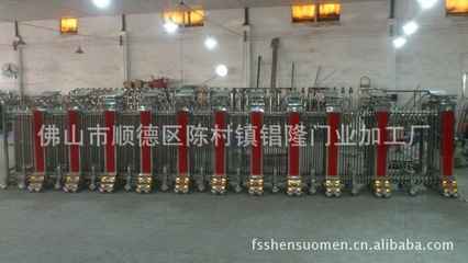 【辽宁电动伸缩门/厂家直销质保5年/全国联保王者风范B】价格,厂家,图片,其他门,佛山市顺德区陈村镇锠隆门业加工厂-
